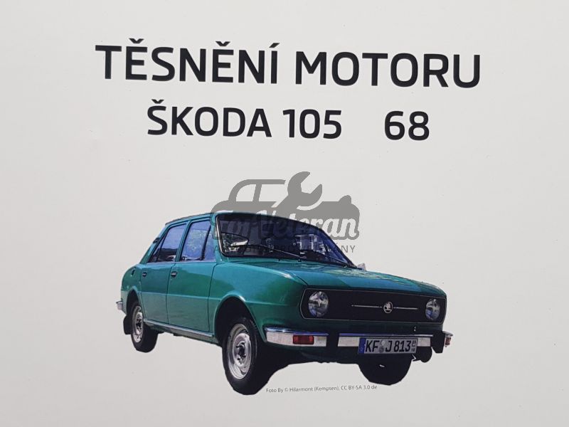 Sada těsnění motoru 68mm - ŠKODA 105 ; 000-211, 113099990