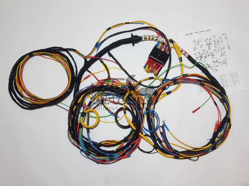 Úplný svazek elektrické instalace ŠKODA Spartak, 440/445/450 ; 103730622