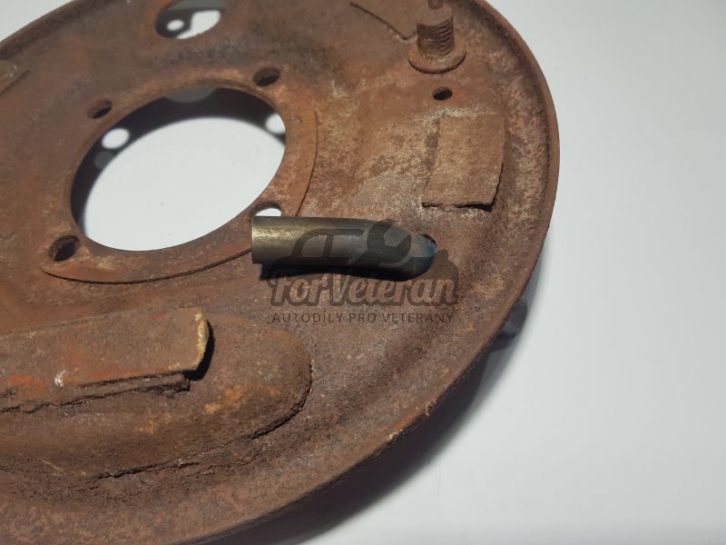 Trubička kolínko štítu vedení lanovodu ruční brzdy ŠKODA Tudor, Spartak, Octavia, Felicia, 1202 ; 105330000