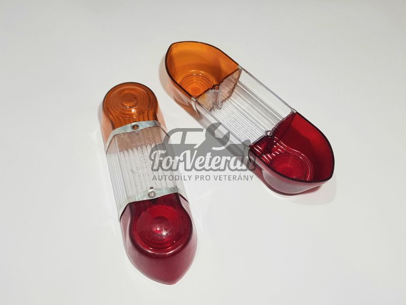 Sklo-kryt zadního světla ŠKODA 1202, RTO ; 108924004