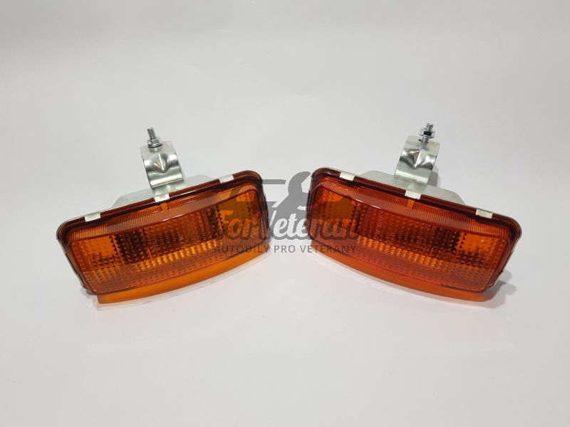 Přední směrovka/blinkr Levý ŠKODA 100, 110, 110R, 105, 120 ; 111922001, 111922002, 443312149102