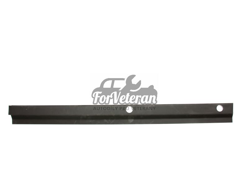 Pásnice pod práh / okraj podlahy - menší (114x8cm), vnitřní práh - Levý ŠKODA 105, 120, 130, Rapid ; 113700322, 113700252U