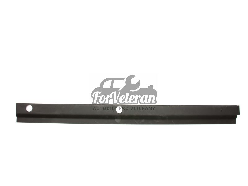 Pásnice pod práh / okraj podlahy - menší (114x8cm), vnitřní práh - Pravý ŠKODA 105, 120, 130, Rapid ; 113700323, 113700253U