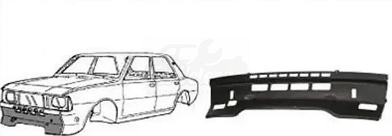 Čelo přední - spojler ŠKODA 105, 120, 130, Rapid "M" od 08.83 ; 113710410