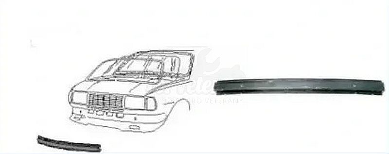 Výztuha předního nárazníku ŠKODA 105, 120, 130, Rapid ; 113722480