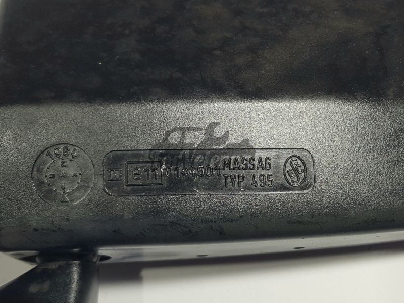 Zrcátko zpětné vnější LEVÉ MASSAG 496 ŠKODA 105, 120, 130, Garde, Rapid ; 113792004