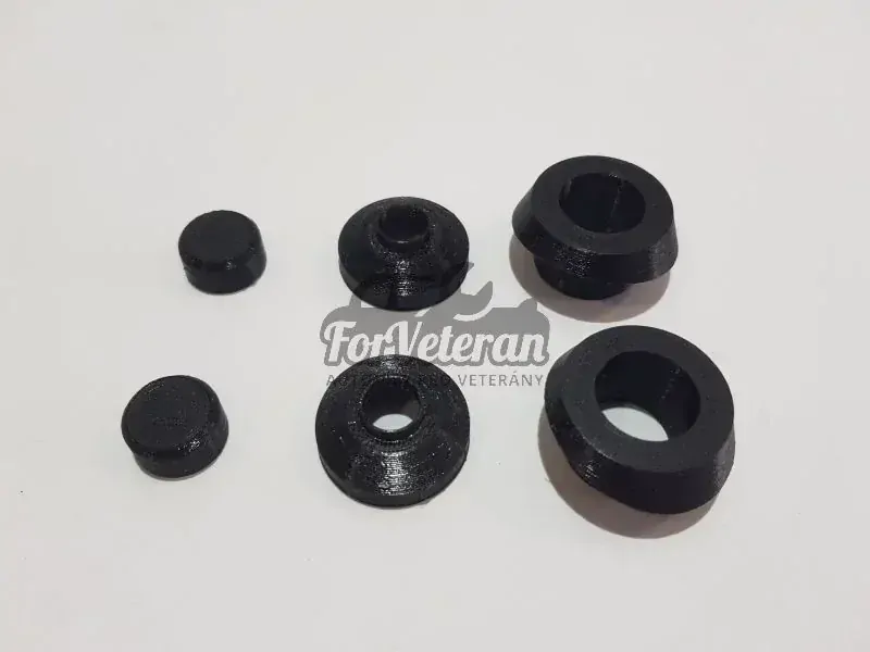 Sada plastových dílů náhonu stírátek ŠKODA 105, 120, 130 ; 113930990