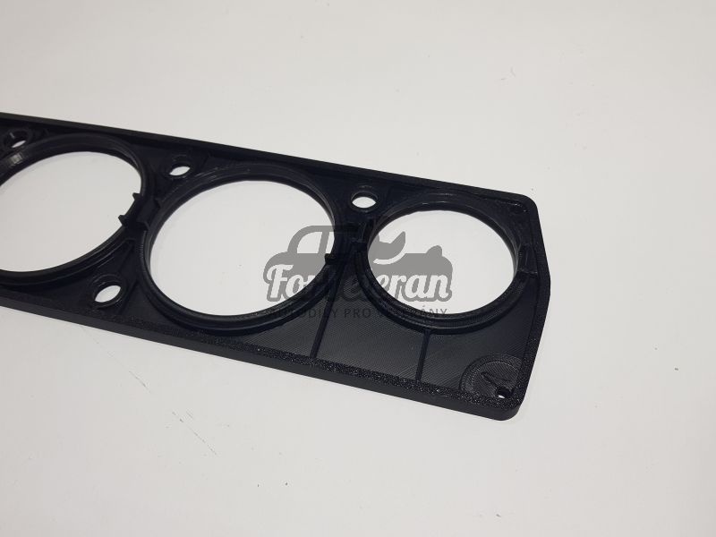 Panel přístrojové desky / rámeček budíků ŠKODA 105, 120 ; 113980113