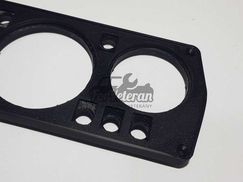 Panel přístrojové desky / rámeček budíků ŠKODA 120LS, 130 - otáčkoměr ; 114980113