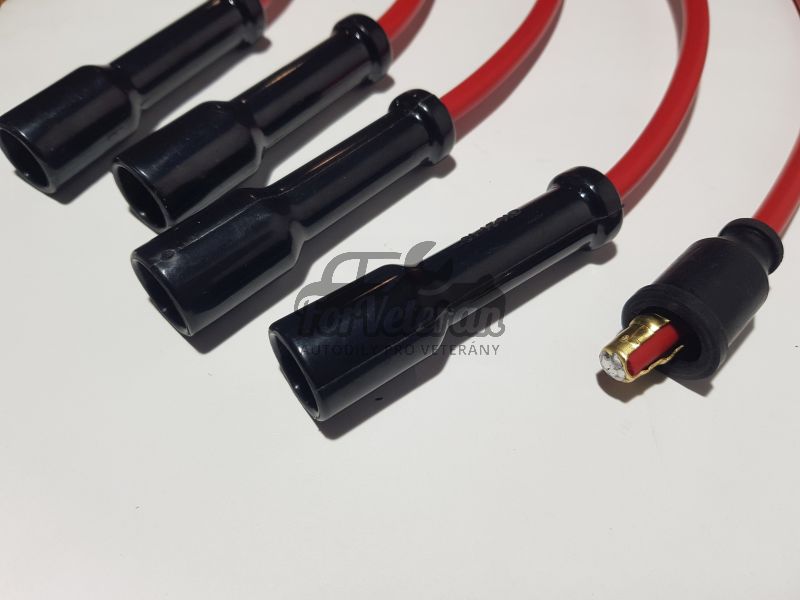 Sada zapalovacích kabelů starý typ ŠKODA TUDOR, Spartak, Octavia, Felicia, 1200-1203 ; 930010015, 105093590