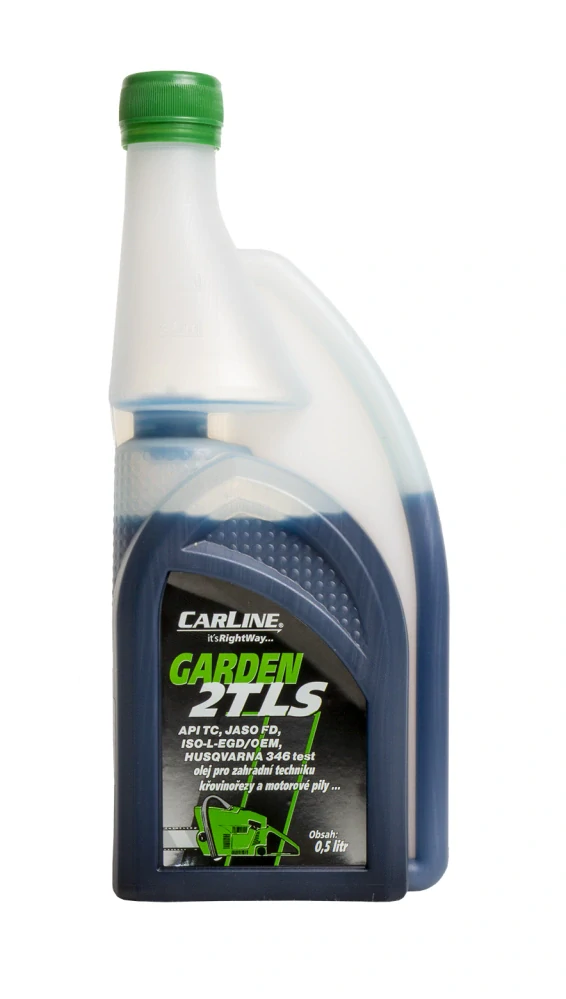 Motorový olej pro dvoutaktní motory Carline GARDEN 2T LS (TSF) 500ML