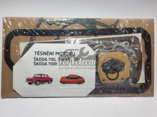 Sada těsnění motoru 72mm - ŠKODA 1100MB, 110L, 110LS, 110R ; 000-202, 111092853