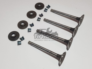 Sací ventily – sada vč. misek a klínků ŠKODA Tudor, Spartak, Octavia, Felicia, 1200–1203 ; 105020240MM