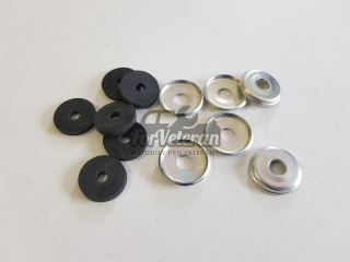 Sada misek + gumičky ventilového víka ŠKODA 105, 120, 130, 1000MB, 100, 110r ; 110029591/1