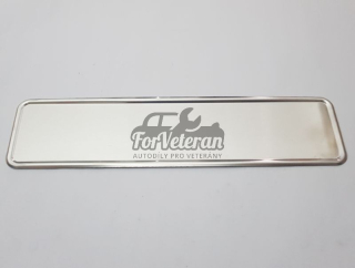 Podložka pod SPZ - AL ; 1907926921, 190792692