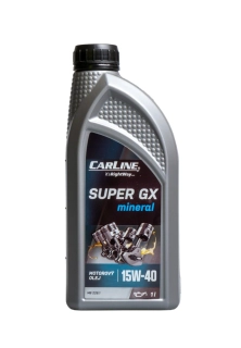 Motorový olej CARLINE SUPER GX MINERAL 15W-40 4L