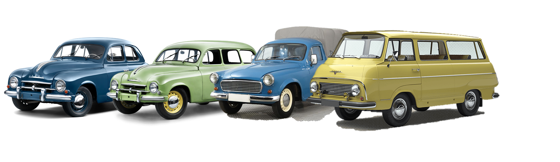 Náhradní díly na ŠKODA 1200, 1202 STW a 1203 – díly pro opravy a renovace vozů ŠKODA